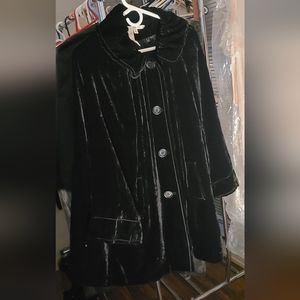 Gorgeous black velvet jacket